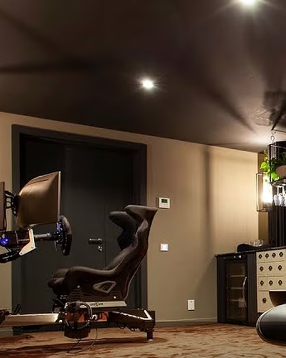 A TERRA simulator in a living room.